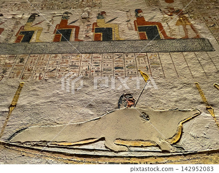 Egypt, Valley of the Kings, Tomb of Ramesses IX Egypt, Valley of the Kings, Tomb of Ramesses IX 142952083