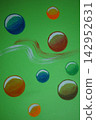 Polka dot pattern 142952631