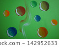Polka dot pattern 142952633