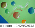 Polka dot pattern 142952638