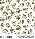 山茶花無縫圖案 142952689