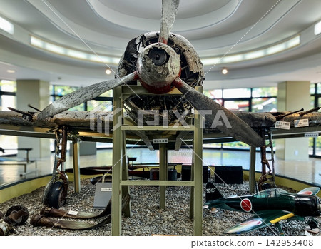 Kagoshima, Chiran Peace Museum for Kamikaze Pilots, Zero Fighter (front view) Kagoshima, Chiran Peace Museum for Kamikaze Pilots, Zero Fighter (front view) 142953408