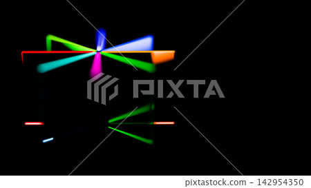 Multicolored glass plates Multicolored glass plates 142954350