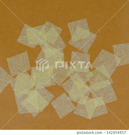 Washi paper cutout art [background material] 142954857