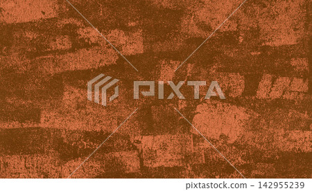 Tasteful rust-colored Japanese paper with randomly placed colored foil Tasteful rust-colored Japanese paper with randomly placed colored foil 142955239