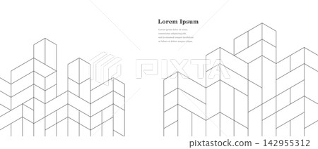 geometry abstract architecture technology business background geometry abstract architecture technology business background 142955312