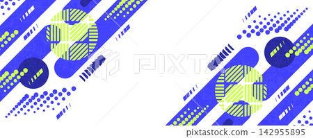 Dynamic and Geometric Abstract Background Design with Blue and Limes Shapes, Dotted Patterns and Textures. For Sport and Game Event Banner and Poster Design Dynamic and Geometric Abstract Background Design with Blue and Limes Shapes, Dotted Patterns and Textures. For Sport and Game Event Banner and Poster Design 142955895