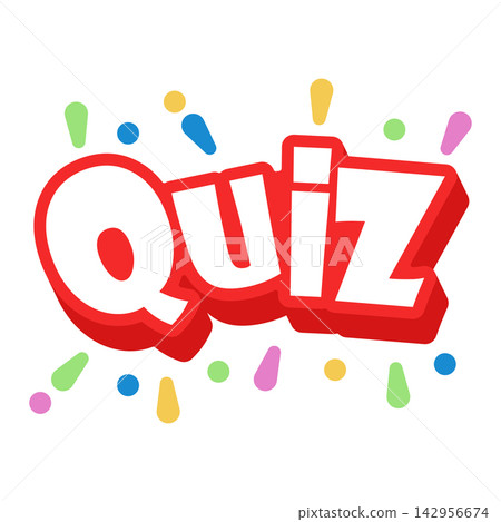 Quiz popup message icon in flat style. Questionnaire banner vector illustration on isolated background. Survey examination sign business concept. Quiz popup message icon in flat style. Questionnaire banner vector illustration on isolated background. Survey examination sign business concept. 142956674