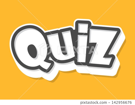 Quiz popup message icon in flat style. Questionnaire banner vector illustration on isolated background. Survey examination sign business concept. Quiz popup message icon in flat style. Questionnaire banner vector illustration on isolated background. Survey examination sign business concept. 142956676