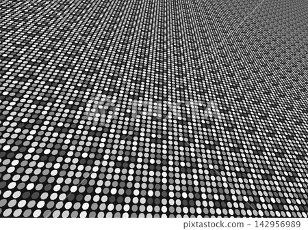 Glittery polka dot pattern 142956989