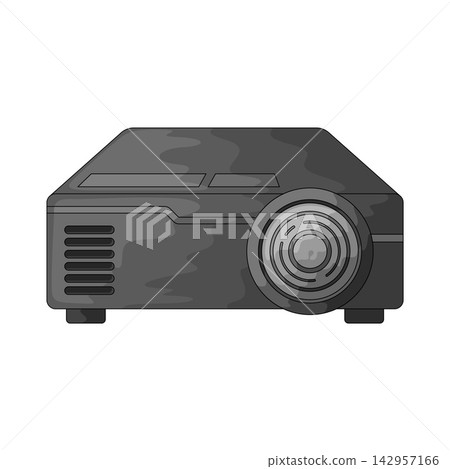 Illustration of Projector Illustration of Projector 142957166