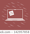 Tax season 2026 on digital laptop illustration with code elements and conceptual background 142957858
