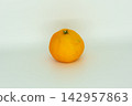 Oranges against a white background 142957863