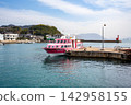 Scenery from the Omishima ferry (Takehara City) 142958155