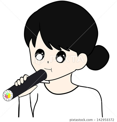 Eat ehomaki Eat ehomaki 142958372
