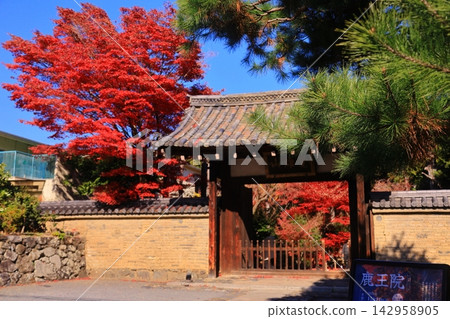 Autumn scenery at Rokuoin Temple (Ukyo Ward, Kyoto City) Autumn scenery at Rokuoin Temple (Ukyo Ward, Kyoto City) 142958905