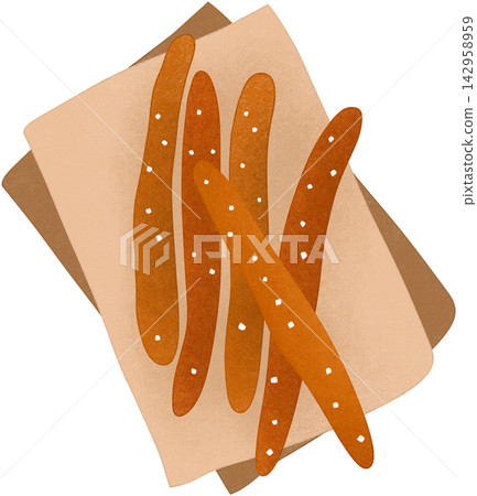 long pretzel sticks long pretzel sticks 142958959