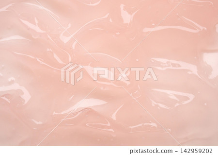 Pink lotion beauty skincare cream texture cosmetic product background Pink lotion beauty skincare cream texture cosmetic product background 142959202