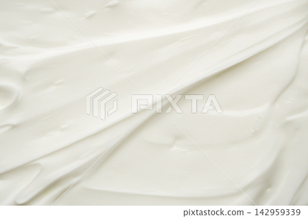 White lotion beauty skincare cream texture cosmetic product background White lotion beauty skincare cream texture cosmetic product background 142959339