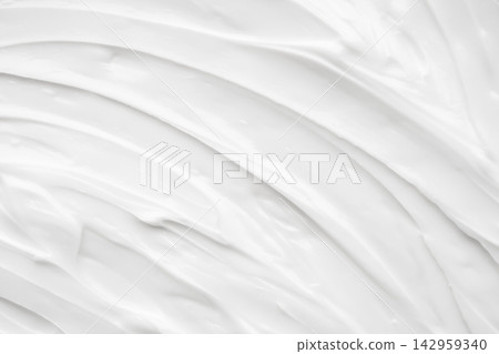 White lotion beauty skincare cream texture cosmetic product background White lotion beauty skincare cream texture cosmetic product background 142959340