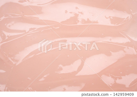 Pink lotion beauty skincare cream texture cosmetic product background 142959409