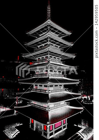 CG image: Imperial Edict for the Construction of Sagami Kokubunji Temple, Seven-Storied Pagoda 3 CG image: Imperial Edict for the Construction of Sagami Kokubunji Temple, Seven-Storied Pagoda 3 142959505