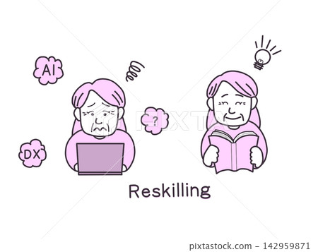 Reskilling for Senior Women (A set of materials covering "Situations Difficult with DX" and "Studying and Solving Them") Reskilling for Senior Women (A set of materials covering "Situations Difficult with DX" and "Studying and Solving Them") 142959871