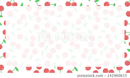 Cherries frame Cherries frame 142960615
