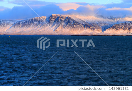 Faxafloi Harbor Reykjavik Iceland 142961381