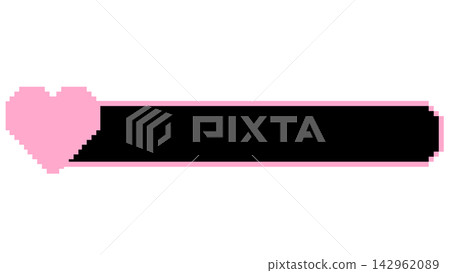 Heart dot text overlay base (light pink and black) Heart dot text overlay base (light pink and black) 142962089