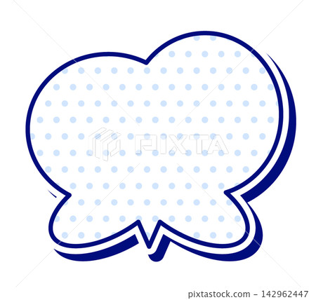 Pop-style speech bubble (single element) - Refreshing vector material Pop-style speech bubble (single element) - Refreshing vector material 142962447
