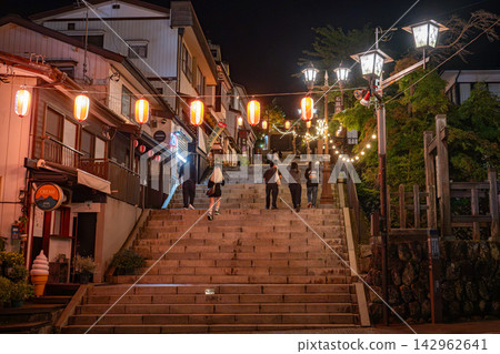 伊香保溫泉夜景“伊香保祭” 伊香保溫泉夜景“伊香保祭” 142962641