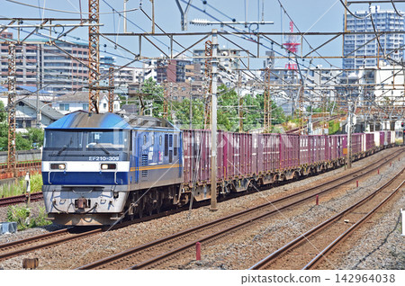 東海道本線,相模貨運站,JR貨運,EF210-309(Suita) 東海道本線,相模貨運站,JR貨運,EF210-309(Suita) 142964038
