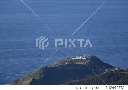 Cape Tappi as seen from the Tsugaru Peninsula Observation Deck Cape Tappi as seen from the Tsugaru Peninsula Observation Deck 142966781