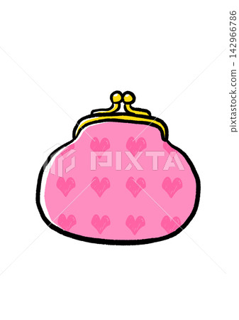 Heart-patterned wallet Heart-patterned wallet 142966786
