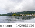 Panorama of tropical islands island in Angra dos Reis Brazil. 142968139