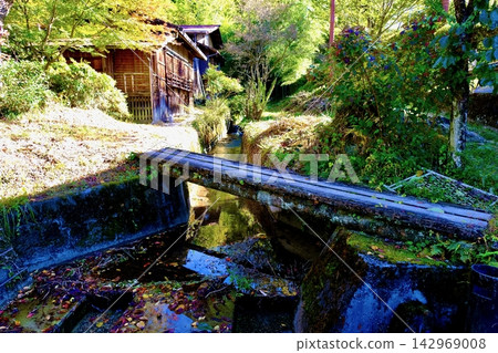 中山道妻籠宿的景色 中山道妻籠宿的景色 142969008