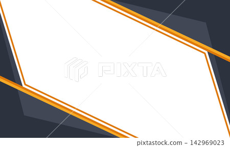 Geometric gradient luxury background with gold metallic frame border Geometric gradient luxury background with gold metallic frame border 142969023