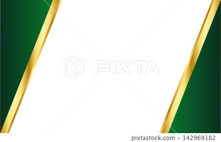 Geometric gradient luxury background with gold metallic frame border Geometric gradient luxury background with gold metallic frame border 142969182