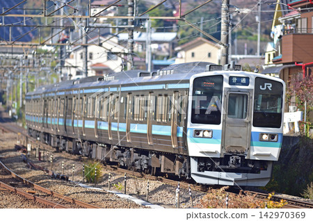 中央線上野原 JR東日本 211系列 N603 (長野) 中央線上野原 JR東日本 211系列 N603 (長野) 142970369