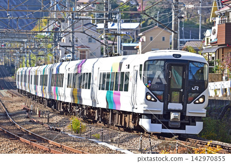 Chuo Main Line, Uenohara, JR East, E257 series 0 series, M-105 formation (Matsumoto), Azusa, Kaiji 142970855