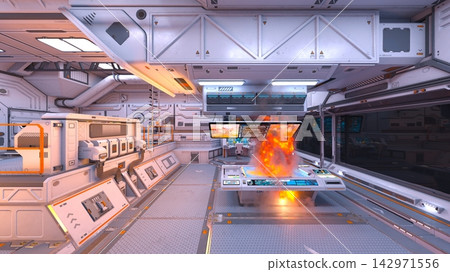 Spacecraft passage Spacecraft passage 142971556