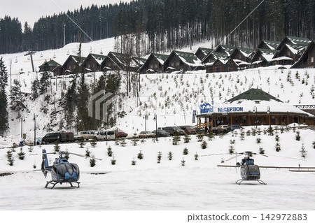 Ski resort Bukovel Ukraine 142972883