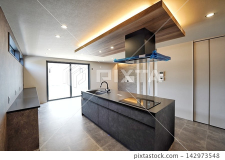 Stylish system kitchen Stylish system kitchen 142973548