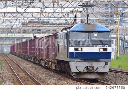 東海道幹線平塚 JR 貨運 EF210-159（吹田） 142973560