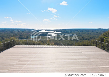 [View of Ago Bay from Ise Shima Yokoyama Observatory] Ugata, Ago Town, Shima City, Mie Prefecture 142973875