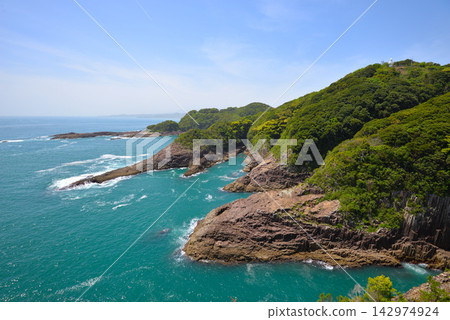View from Hyuga Cape and Umagase (Hyuga City, Miyazaki Prefecture) View from Hyuga Cape and Umagase (Hyuga City, Miyazaki Prefecture) 142974924
