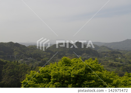 從國見丘(宮崎縣高千穗町)眺望 從國見丘(宮崎縣高千穗町)眺望 142975472