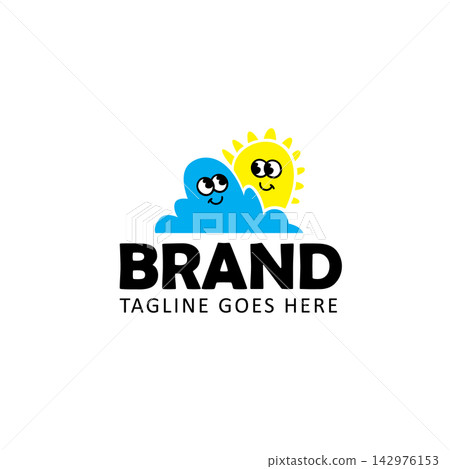 creative cloud sun logo design vector graphic symbol icon illustration creative idea creative cloud sun logo design vector graphic symbol icon illustration creative idea 142976153