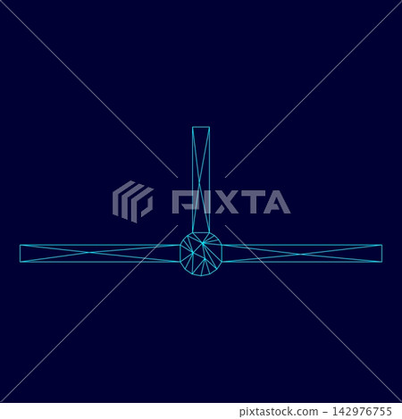 Location network segment low poly triangulation triangulated polygonal electric cyan blue vibrant aqua neon color vector illustration image outline contour line Location network segment low poly triangulation triangulated polygonal electric cyan blue vibrant aqua neon color vector illustration image outline contour line 142976755